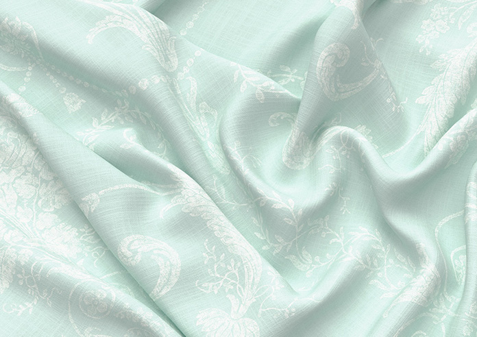 Laura Ashley Josette, Duck Egg - Roman Blind - Image 4